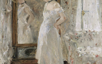 22.11.20 – Berthe Morisot – „Psyché“ (Der Psyche-Spiegel) (1875-76).