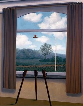16.01.22 – René Magritte – „Die Beschaffenheit des Menschen“ (1933).