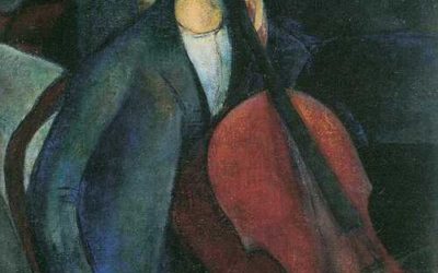 08.05.22 – Amedeo Modigliani – „Der Cellist“ (1909).