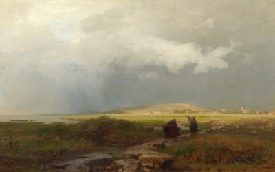 31.07.22 – Eugen Dücker – „Gewitterlandschaft. Rügen“ (1868).
