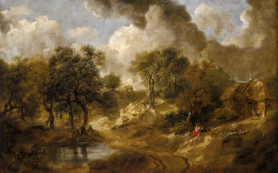 10.07.22 – Thomas Gainsborough – „Landscape in Suffolk“ (ca. 1746-50).