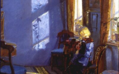 09.10.22 – Anna Ancher – „Sonnenschein in der blauen Stube“ (1891).