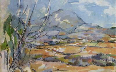 04.12.22 – Paul Cézanne – „Mont Sainte-Victoire“ (1885-87).
