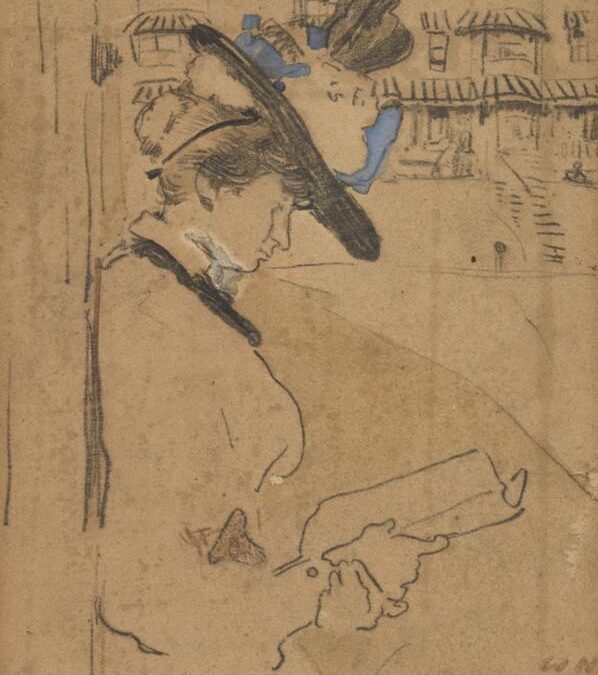 11.12.22 – William Nicholson – „Portrait of Mabel Pryde“ (1897).