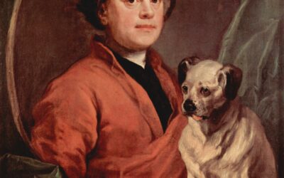 22.01.23 – William Hogarth – „Der Maler und sein Mops“ (1745).