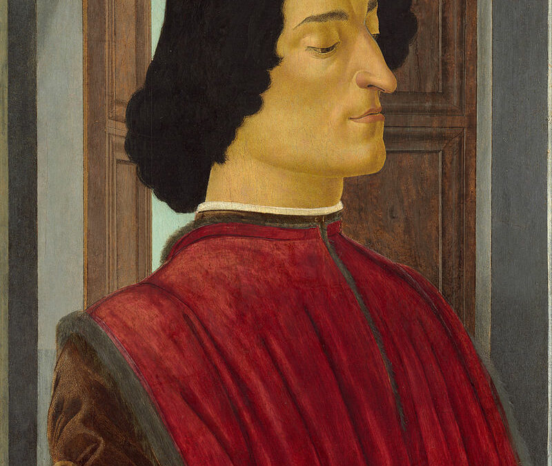 04.06.23 – Sandro Botticelli – „Porträt des Giuliano de’ Medici“ (ca. 1478).